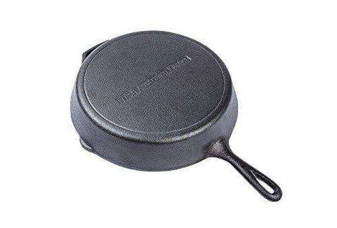 Fresh Australian Kitchen Pre-Seasoned Cast Iron Skillet 12.5 Inch.