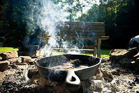 Fresh Australian Kitchen Pre-Seasoned Cast Iron Skillet 12.5 Inch.