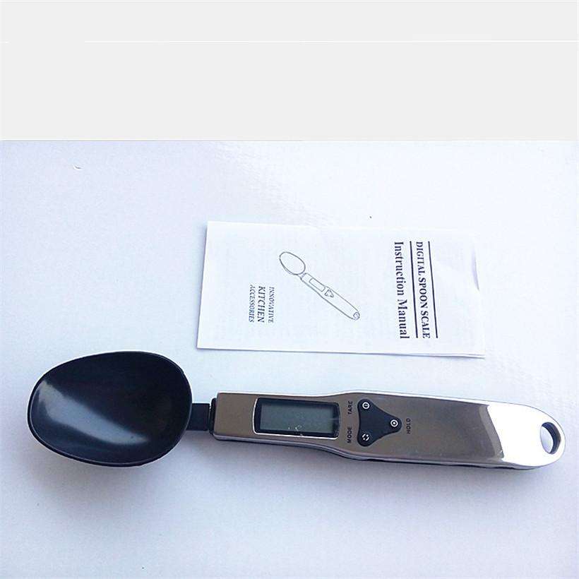 Portable LCD Digital Kitchen Scale Measuring Spoon