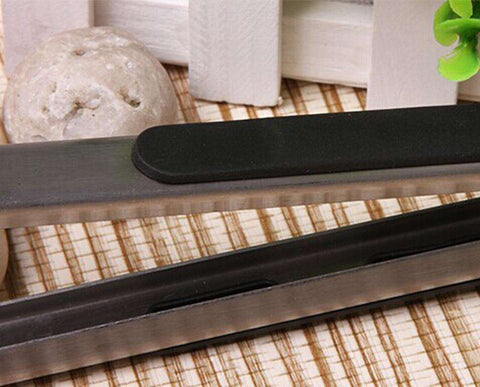 Stainless Steel and Silicone Tongs
