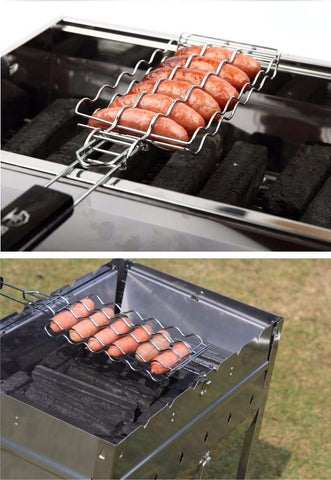 BBQ Sausage Grilling Basket