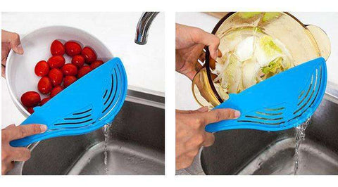 Whale Shaped Plastic Pot Strainer