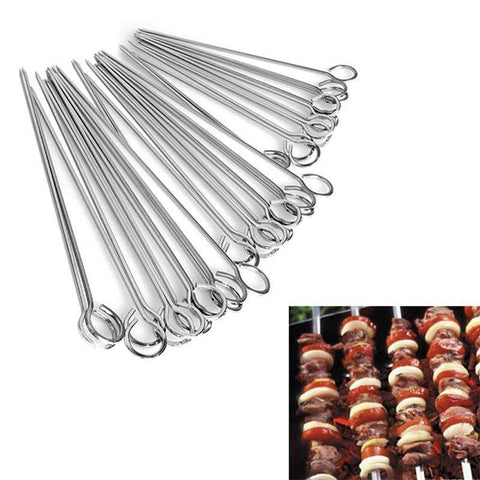 Portable 20/30 cm BBQ Skewers