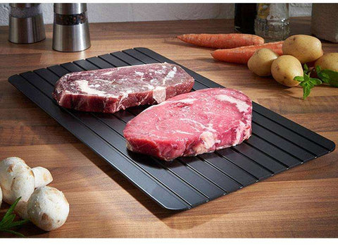 Fast Defrosting Tray - The Safest Way to Defrost Meat or Frozen Food