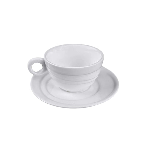 Spinning Collection 90 ml Porcelain Espresso Cup & Saucer Set