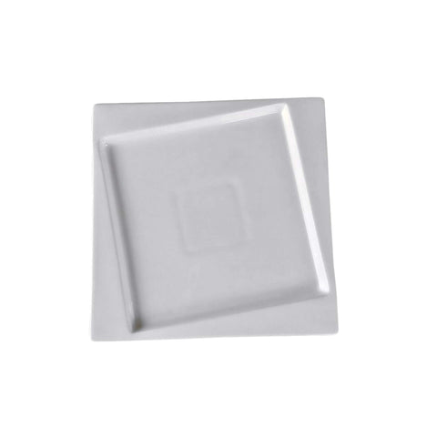 Square Collection 10.2" (26 cm) Porcelain Dinner Plate