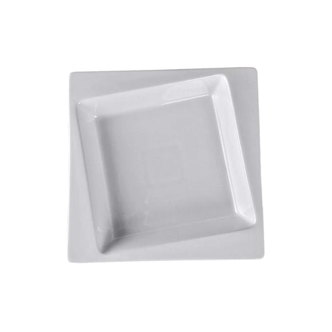 Square Collection 8.7" (22 cm) Porcelain Soup Plate