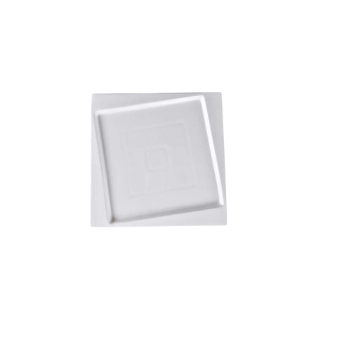 Square Collection 6.3" (16 cm) Porcelain Bread and Butter Plate