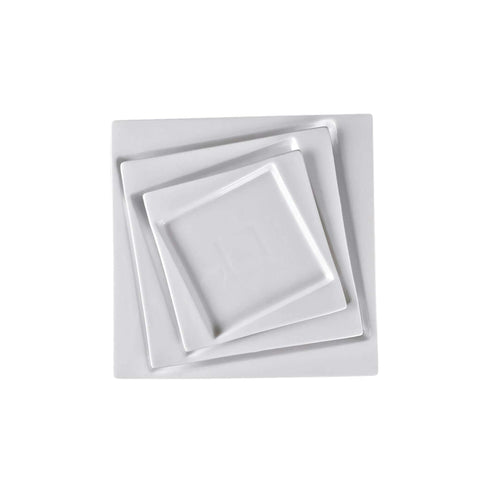 Square Collection 10.2" (26 cm) Porcelain Dinner Plate